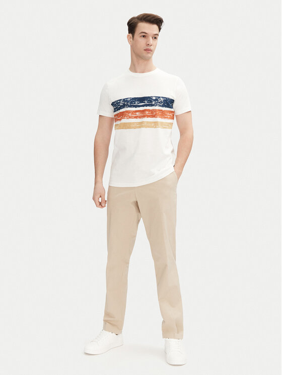 INDICODE INDICODE T-Shirt Caron 41-051 Modrá Regular Fit