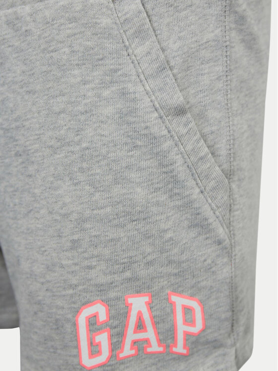 Gap Gap Sportske kratke hlače 587591-02 Siva Regular Fit