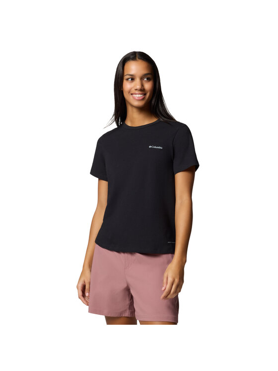Columbia Columbia T-shirt Columbia Sun Trek W SS II Tee Nero Regular Fit