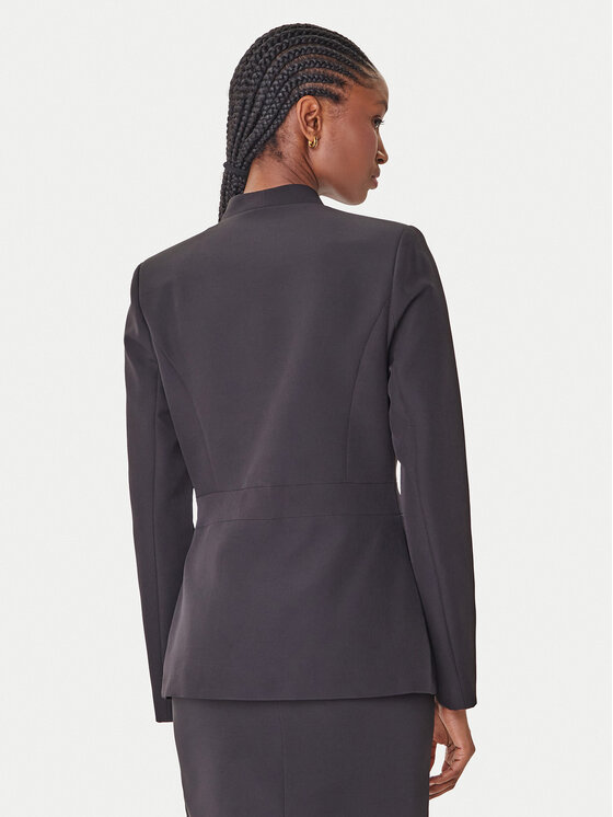 Rinascimento Rinascimento Сако CFC0126208003 Черен Slim Fit