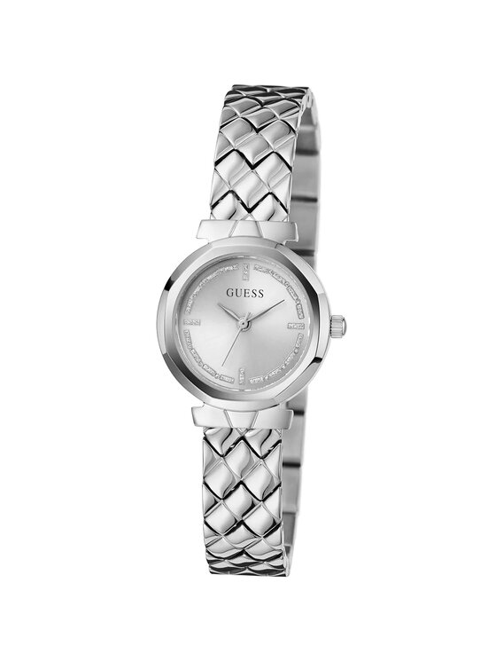 Guess Guess Hodinky GW0839L4 Stříbrná