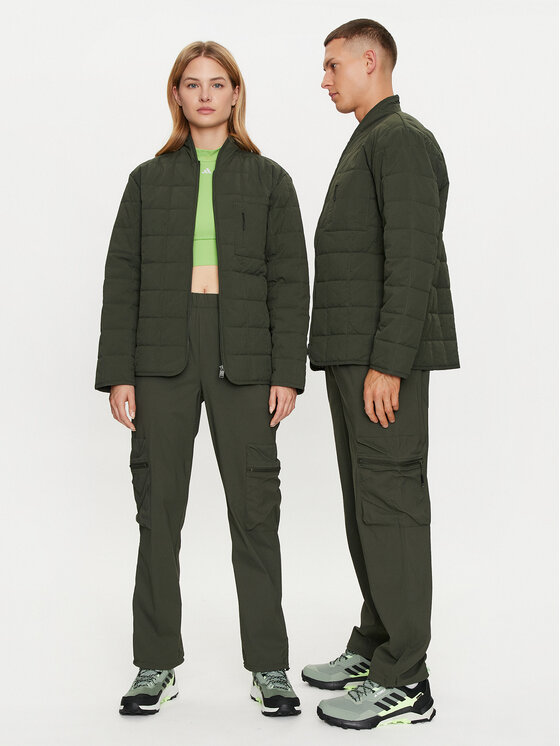 Rains Rains Prechodná bunda Giron Liner Jacket T1 19400 Zelená Regular Fit