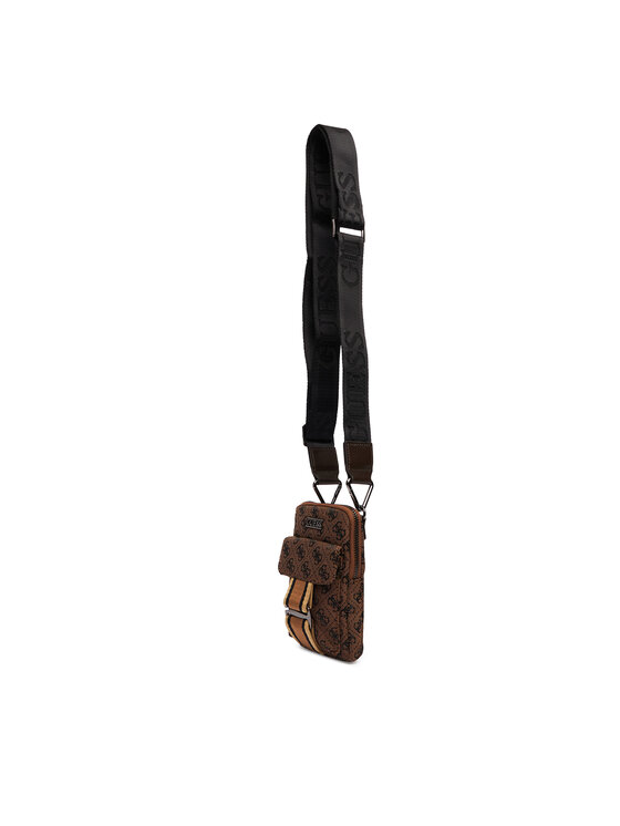 Guess Guess Torebka na telefon HMBOST P6142 Brązowy