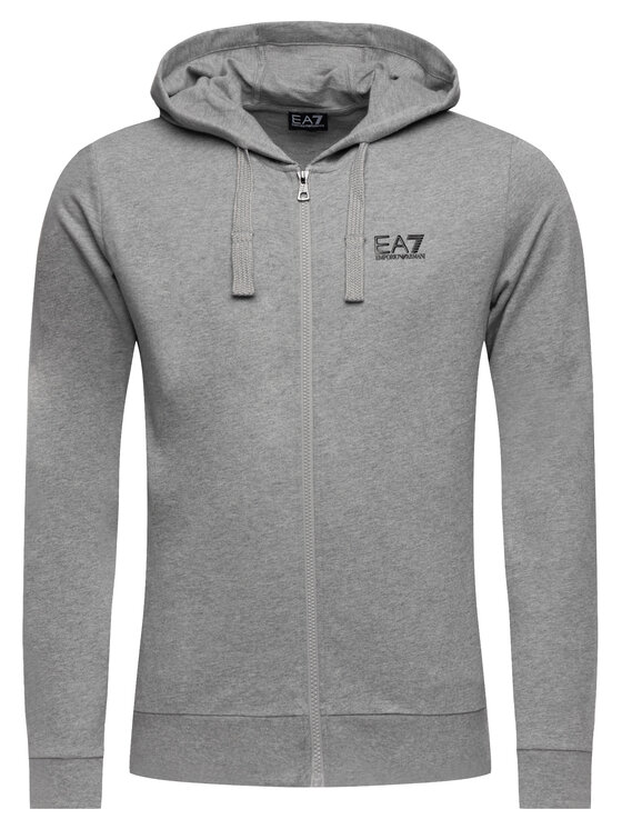 EA7 Emporio Armani EA7 Emporio Armani Mikina 8NPM03 PJ05Z 3905 Šedá Regular Fit
