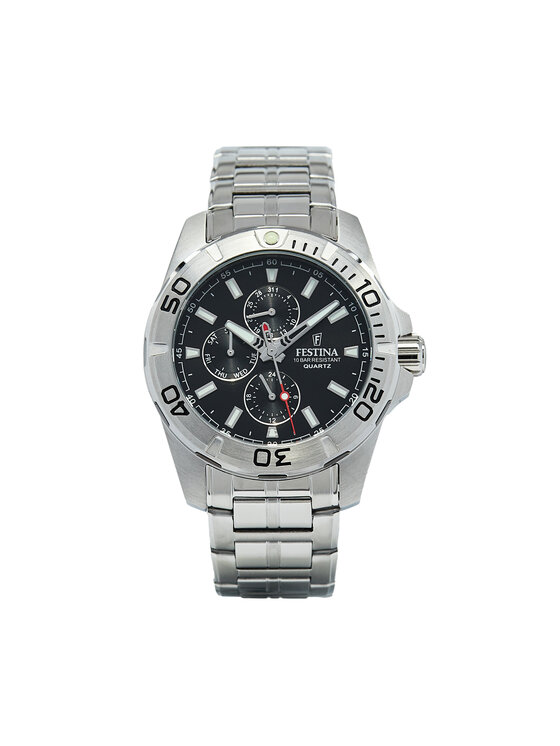 Festina Festina Zegarek F20445/3 Srebrny