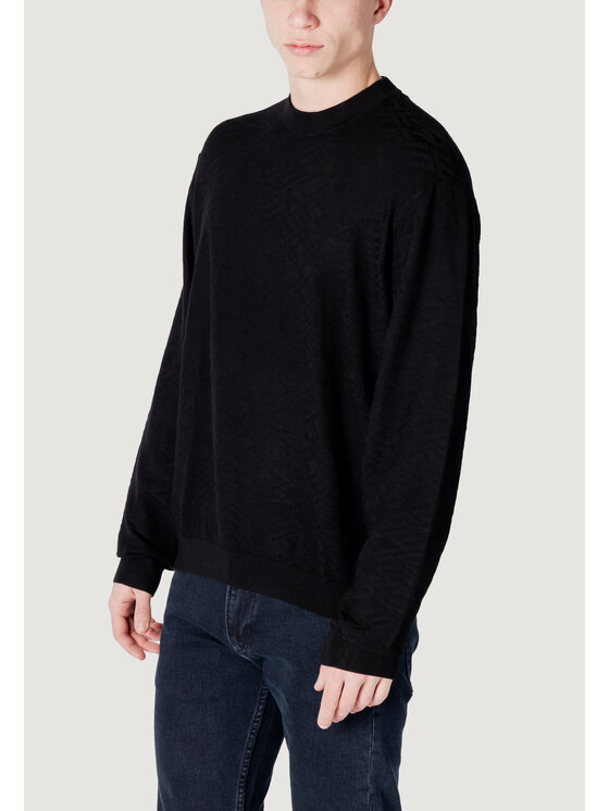 Armani Exchange Armani Exchange Maglione XM000689 AF10454 Nero Casual Fit