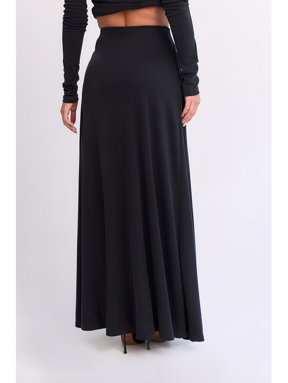 MANDRAGORA MANDRAGORA Sukně Luna Černá Basic Fit