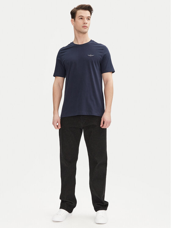Aeronautica Militare Aeronautica Militare Majica 251TS2376J592 Mornarsko modra Regular Fit