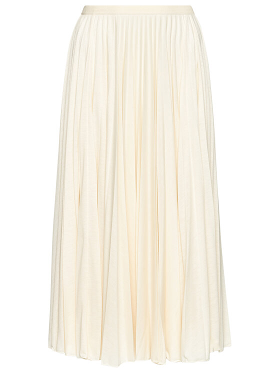 Max Mara Leisure Max Mara Leisure Plisirano krilo Colibri 37710116 Bež Regular Fit