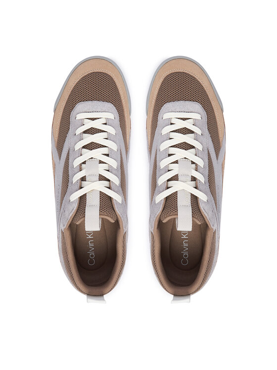 Calvin Klein Calvin Klein Laisvalaikio batai Low Pro Runner Mix Mat HM0HM02208 Ruda