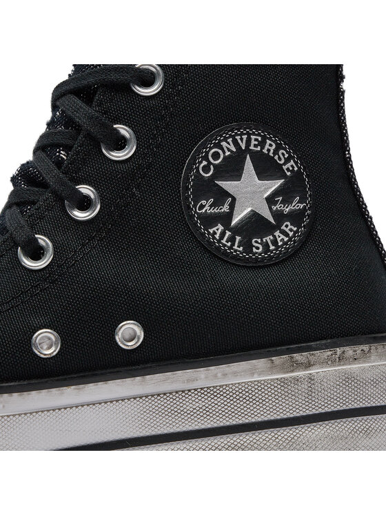 Converse Converse Sneakers Chuck Taylor All Star Lift Platform Chrome A06450C Μαύρο