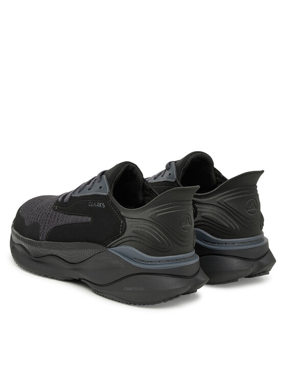 Clarks Clarks Sneakersy Clarks Pace 26184667 Čierna
