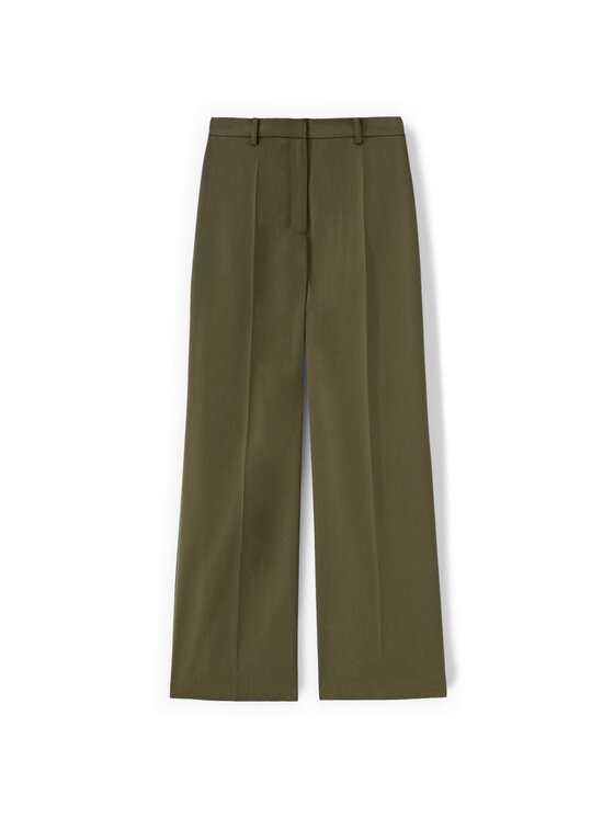 Motivi Motivi Pantaloni di tessuto P063Q004507N035 Verde Over Fit
