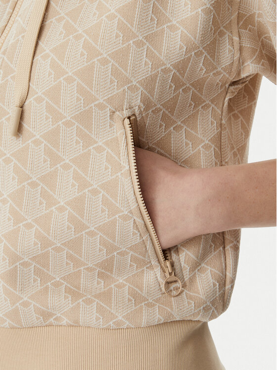 Lacoste Lacoste Felpa SF7606 Beige chiaro Regular Fit