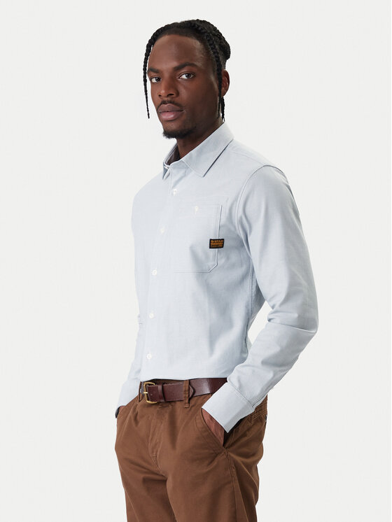 G-Star Raw G-Star Raw Košeľa Bristum 2.0 D23553 E071 Modrá Slim Fit