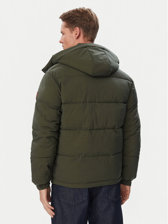 Guess Jeans Guess Jeans Winterjacke M6BL13 W3763 Dunkelgrün Regular Fit