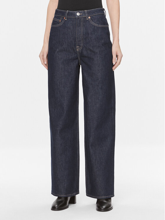 Samsøe Samsøe Samsøe Samsøe Traperice Shelly F23400141 Tamnoplava Regular Fit