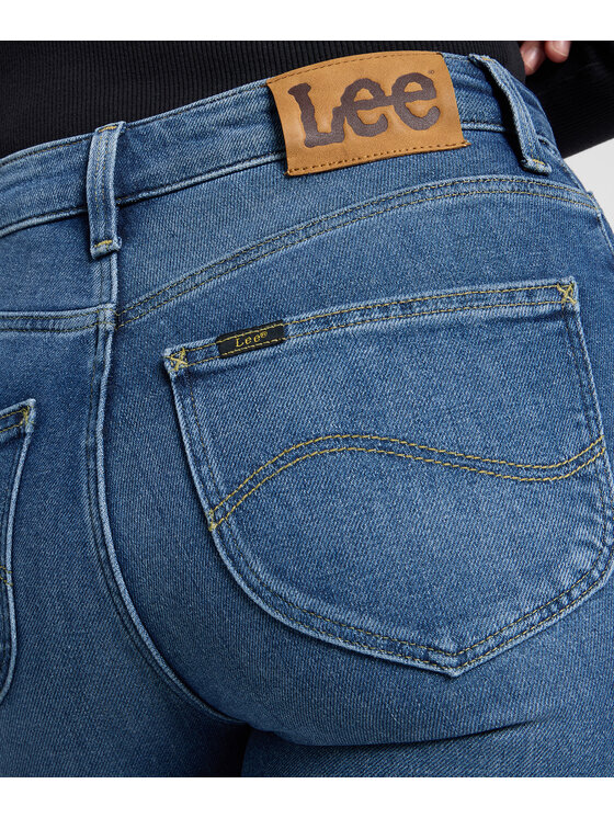Lee Lee Jeansy 112370936 Niebieski Bootcut Fit