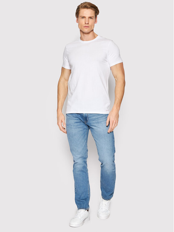 Henderson Henderson T-krekls Bosco 18731 Balts Regular Fit