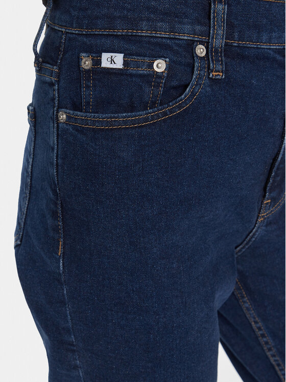 Calvin Klein Jeans Calvin Klein Jeans Džínsy Mom Jean J20J223244 Tmavomodrá Mom Fit