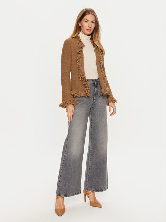 Marella Marella Kardigan Rovo 2423916104 Brązowy Regular Fit