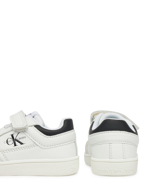 Calvin Klein Jeans Calvin Klein Jeans Sneakersy Low Cut Lace-Up/ Velcro Sneaker V1X9-82077-1355 M Biały