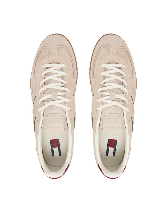 Tommy Jeans Tommy Jeans Sneakersy The Greenwich Edge Suede EM0EM01662 Écru