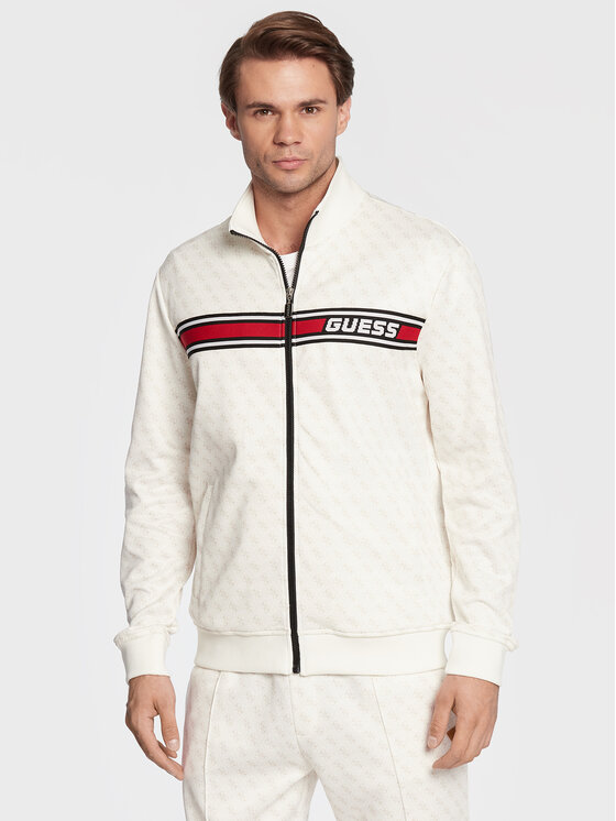Guess Guess Pulóver Korbin Z2BQ06 FL04Q Ekru Regular Fit