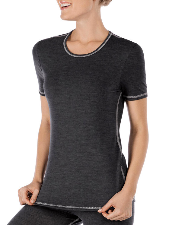 Skiny Skiny Tričko 082872 Sivá Slim Fit