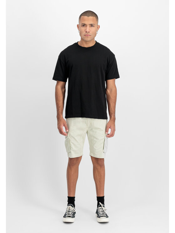 Alpha Industries Alpha Industries Szorty sportowe Cotton Twill Jogger Short Szary Regular Fit