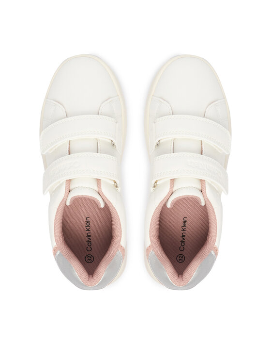 Calvin Klein Calvin Klein Tossud Low Cut Velcro Sneaker V1A9-83382-1355 S Valge