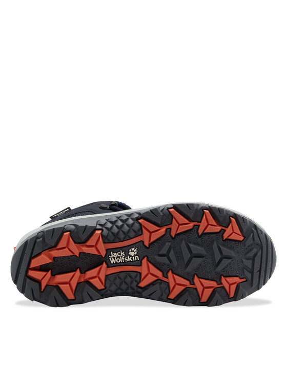 Jack Wolfskin Jack Wolfskin Trekking čevlji Vojo Texapore Mid K 4042181 Mornarsko modra