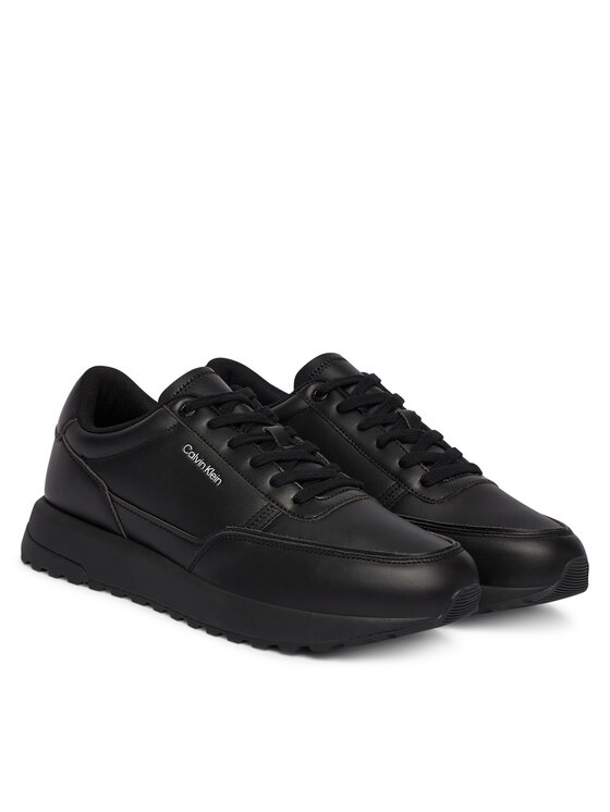 Calvin Klein Calvin Klein Sneakers City Runner Laceup Lth HM0HM02146 Negru