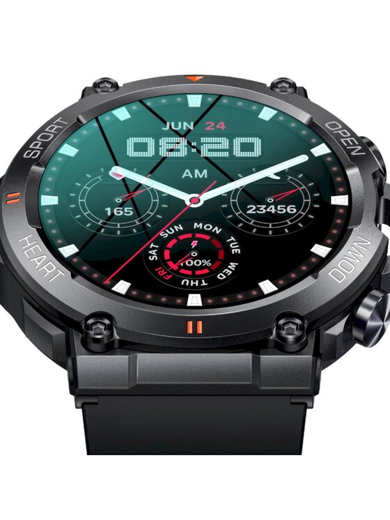 Rubicon Rubicon Smartwatch SMARUB178 Czarny