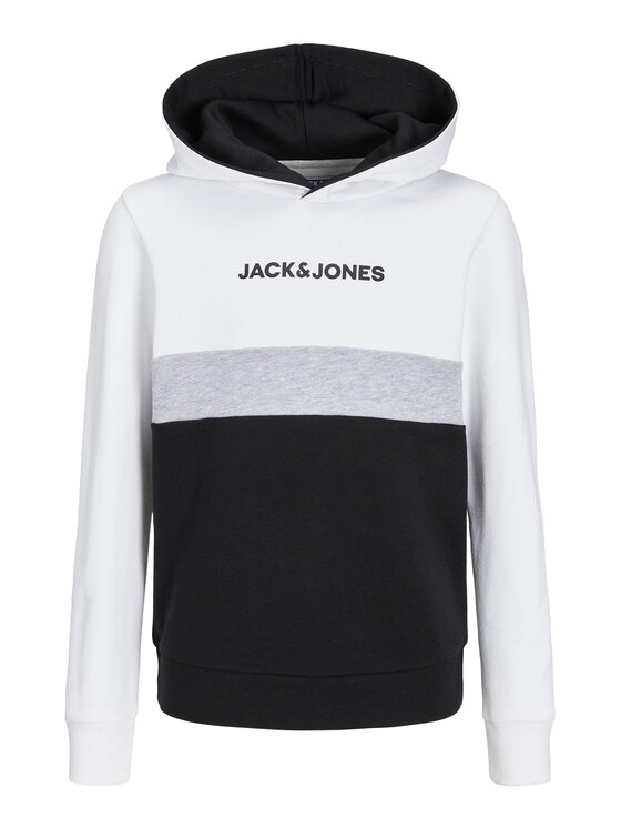 Jack&Jones Junior Felpa 12237402 Bianco Regular Fit, taglia : 140