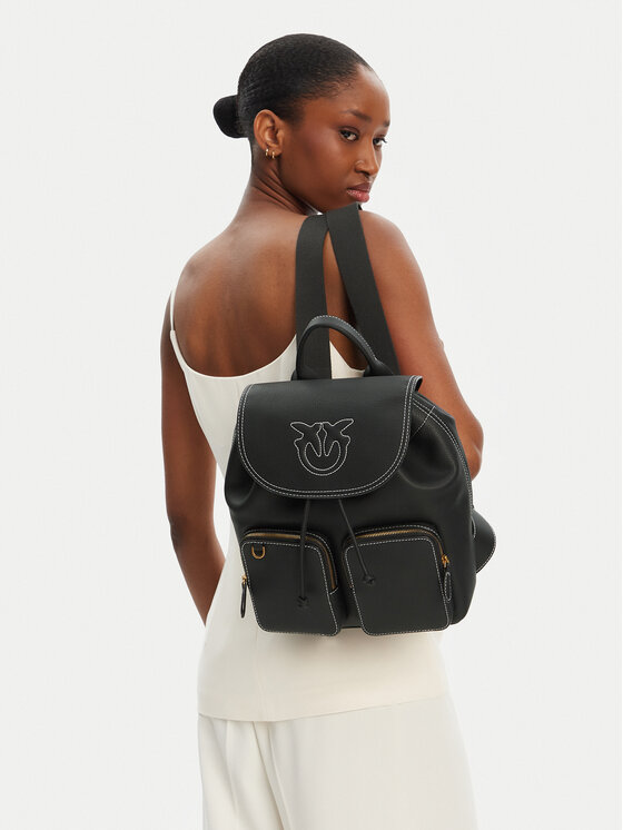 PINKO PINKO Rucsac Carrie Backpack PE 25 PLTT 104351 A1LF Negru