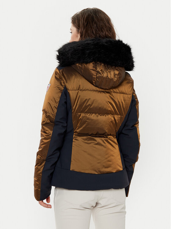 Rossignol Rossignol Slidinėjimo striukė Direttsima RLNWJ01 Ruda Regular Fit
