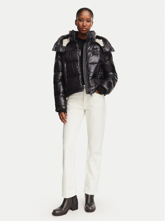 Blauer Blauer Zimska jakna Gloria 26WBLDC02071 Crna Regular Fit