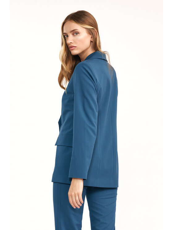 NIFE NIFE Marynarka Żakiet Zielony Classic Fit
