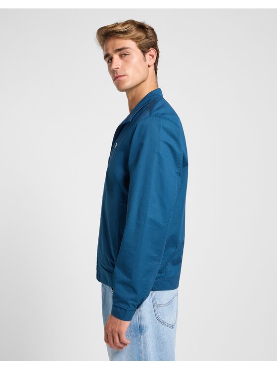 Lee Lee Kurtka przejściowa Harrington Jacket Orion Blue Niebieski Regular Fit
