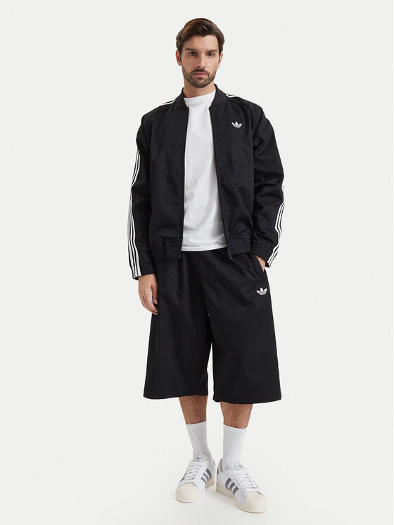 adidas adidas Bomber striukė Sst Adicolor Classics Cotton Twill Tracktop KR1371 Juoda Regular Fit