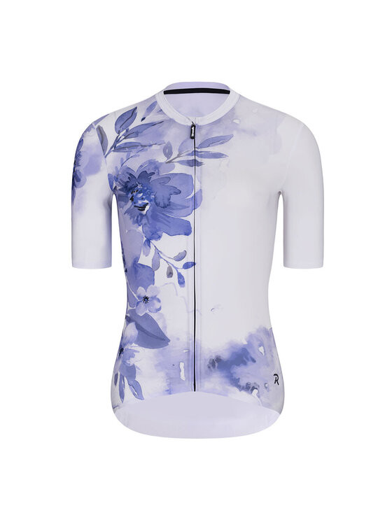 Rivanelle Rivanelle Koszulka rowerowa FLOWERY ELITE Biały Narrow Fit