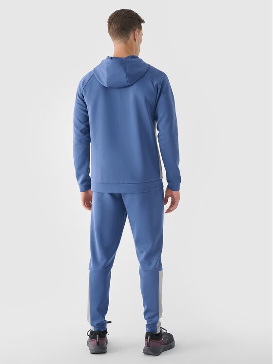 4F 4F Pantaloni in maglia 4FWAW24TFTRM683-32S Blu Regular Fit