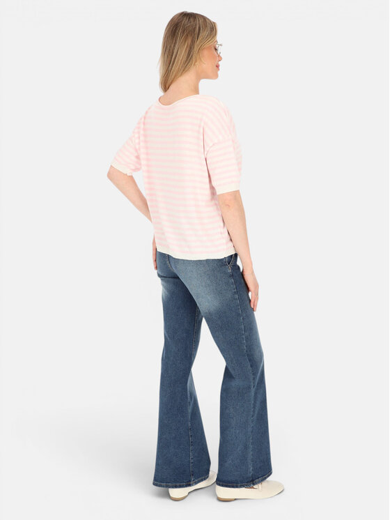 L’AF L’AF Sweter Sofi Różowy Oversize