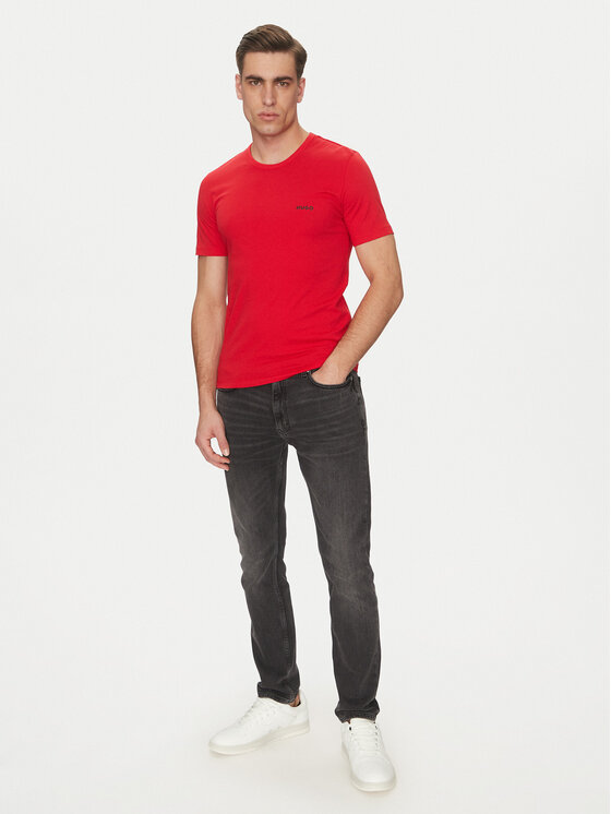 HUGO HUGO Súprava 3 tričiek T-Shirt Rn Triplet P 50532811 Farebná Regular Fit