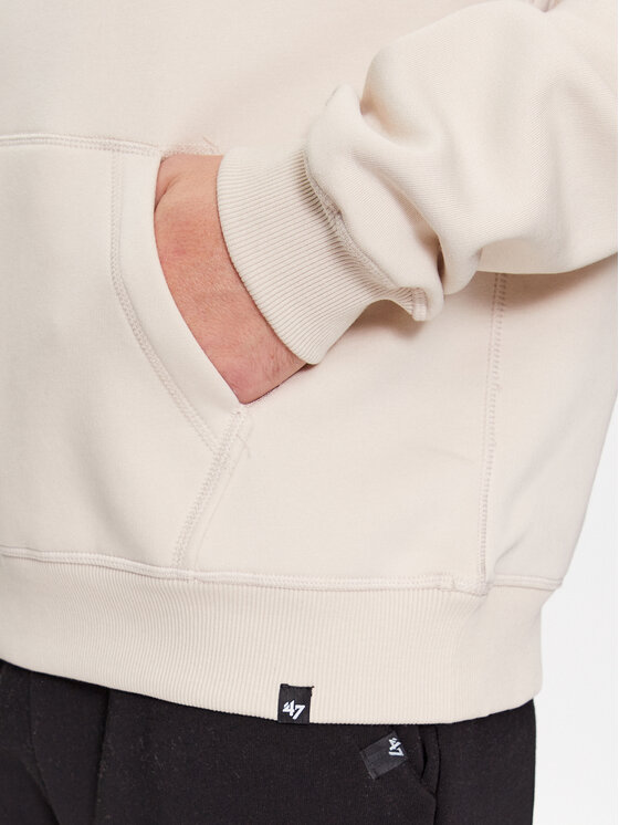 47 Brand 47 Brand Majica dugih rukava New York Yankees BB017PEMIBR600207BN Écru Regular Fit