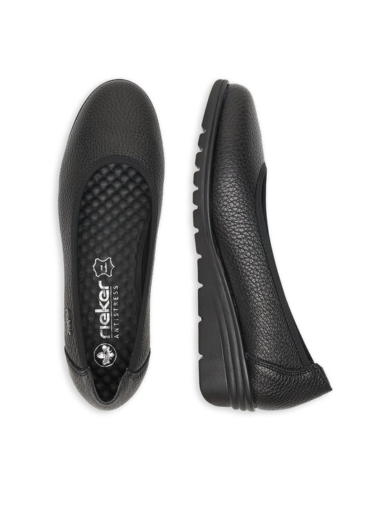 Rieker Rieker Pantofi L5360-00 Negru