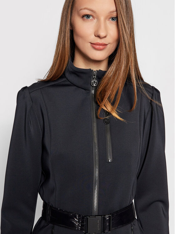 Sportalm Sportalm Džemperis ar kapuci 9623561527 Melns Slim Fit