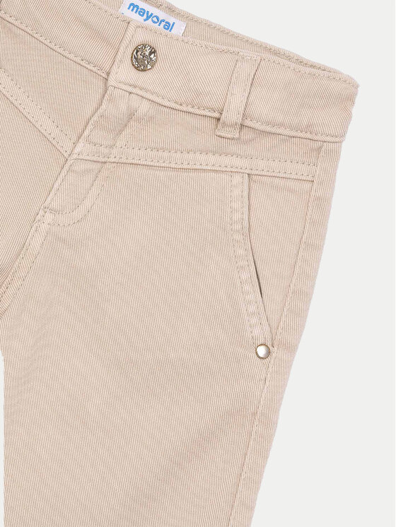 Mayoral Mayoral Jeans hlače 3555 Bež Relaxed Fit