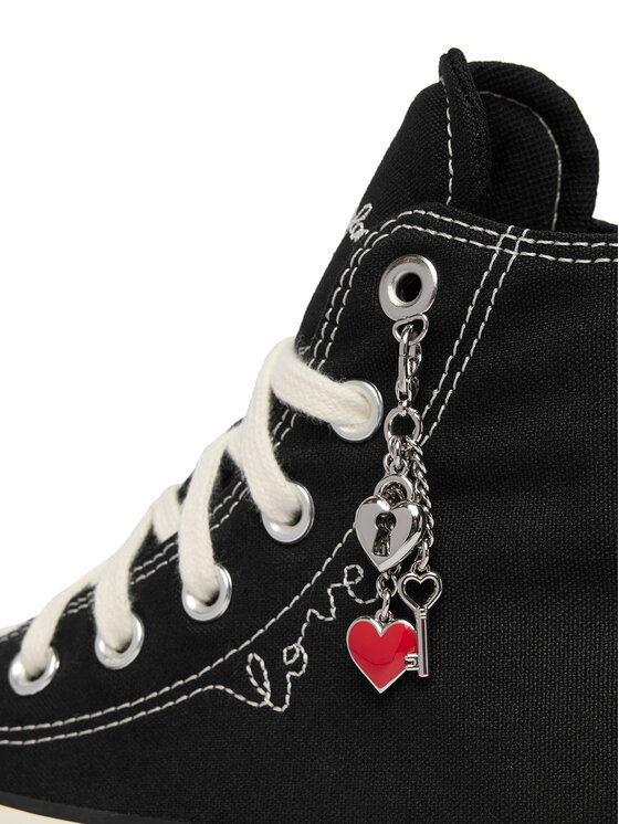 Converse Converse Кеди Chuck Taylor All Star Hearts A19056C Чорний